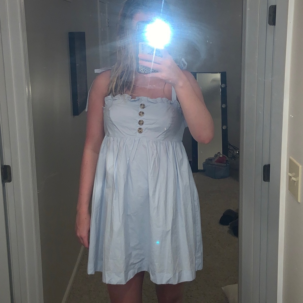 Little blue dress